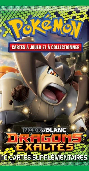 Black & White Dragons Exalted Booster Pack · Terrakion
