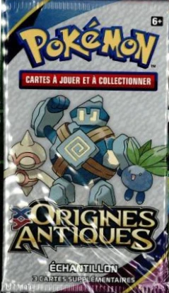 XY Ancient Origins Booster Pack · Échantillon Baltoy, Golett & Oddish