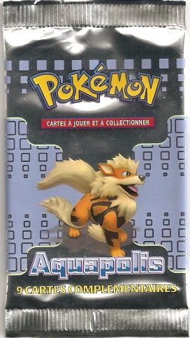 Aquapolis Booster Pack · Arcanine