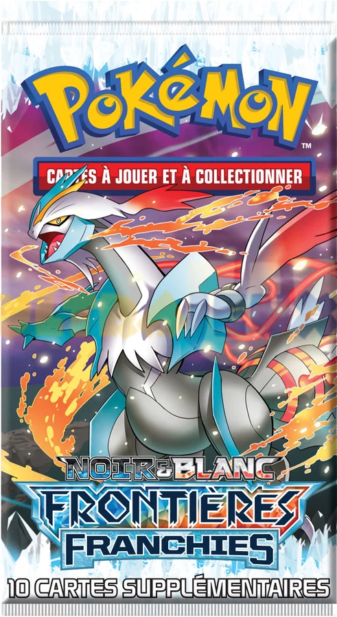 Black & White Boundaries Crossed Booster Pack · Kyurem White