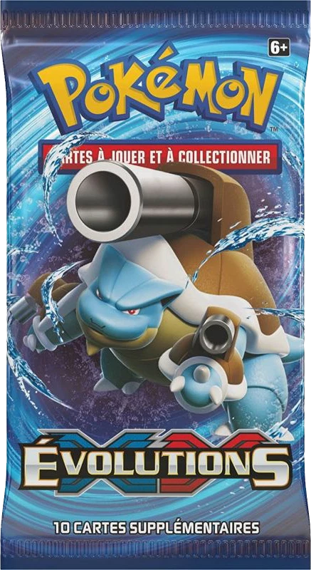 XY Evolutions Booster Pack · Mega Blastoise