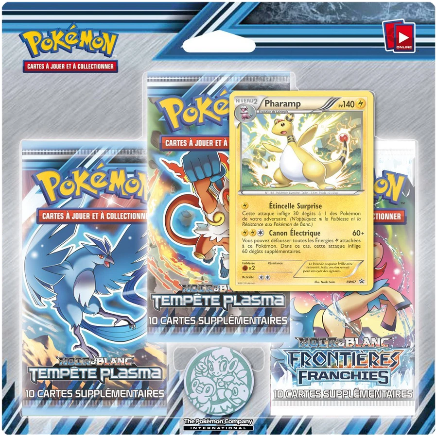 Plasma Storm Three Pack Blister Ampharos