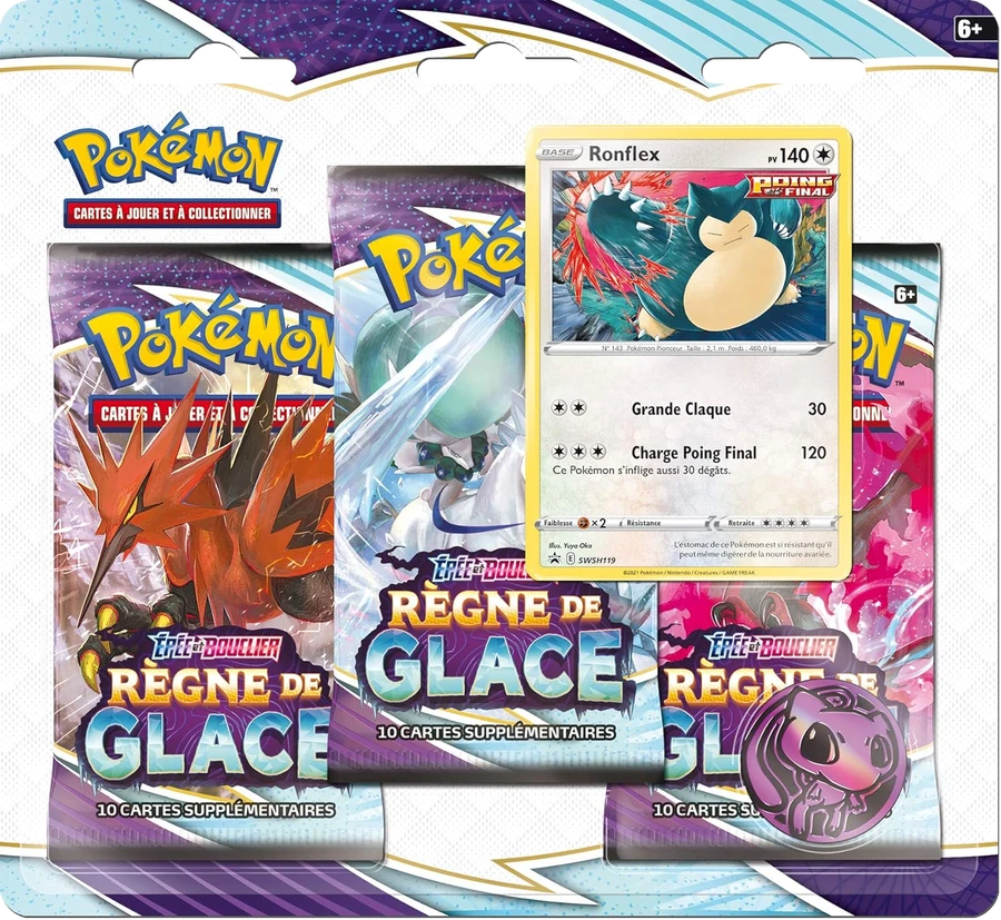 Three Pack Blisters EB06 Snorlax