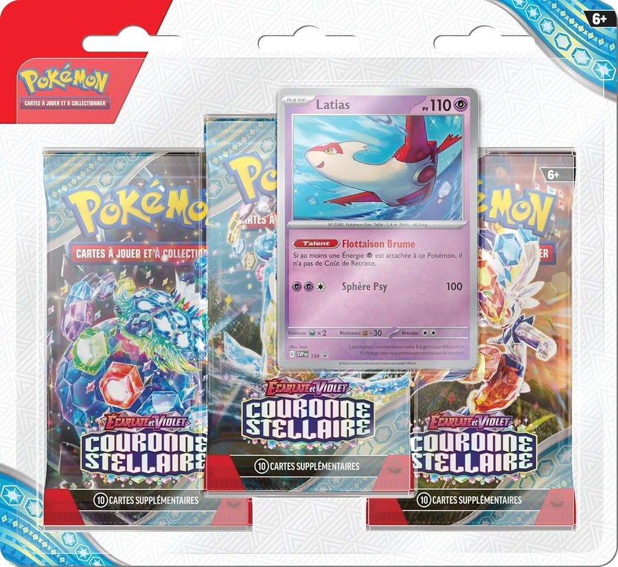 Stellar Crown Three Pack Blisters Latias