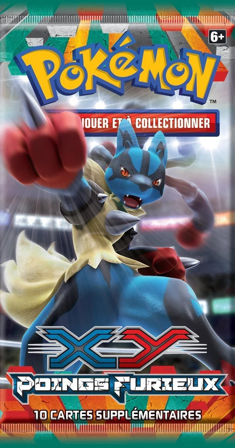 XY Furious Fists Booster Pack · Mega Lucario
