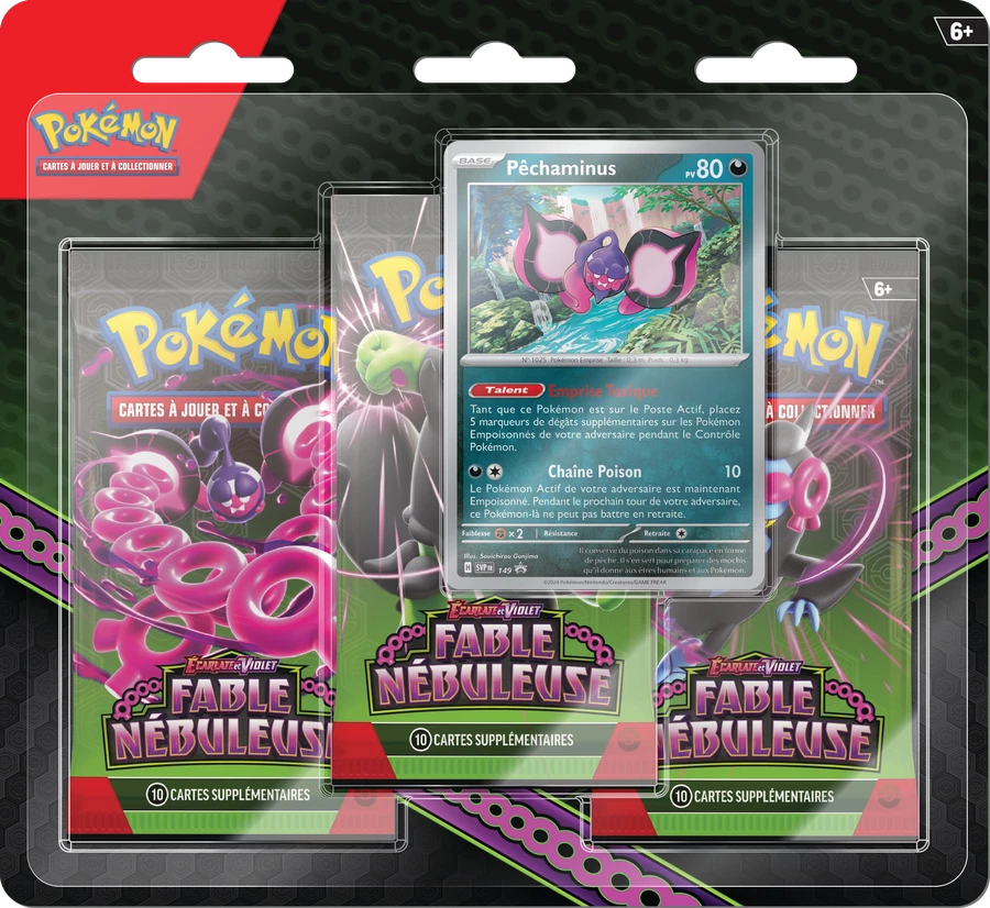 Shrouded Fable Three Pack Blisters Pecharunt