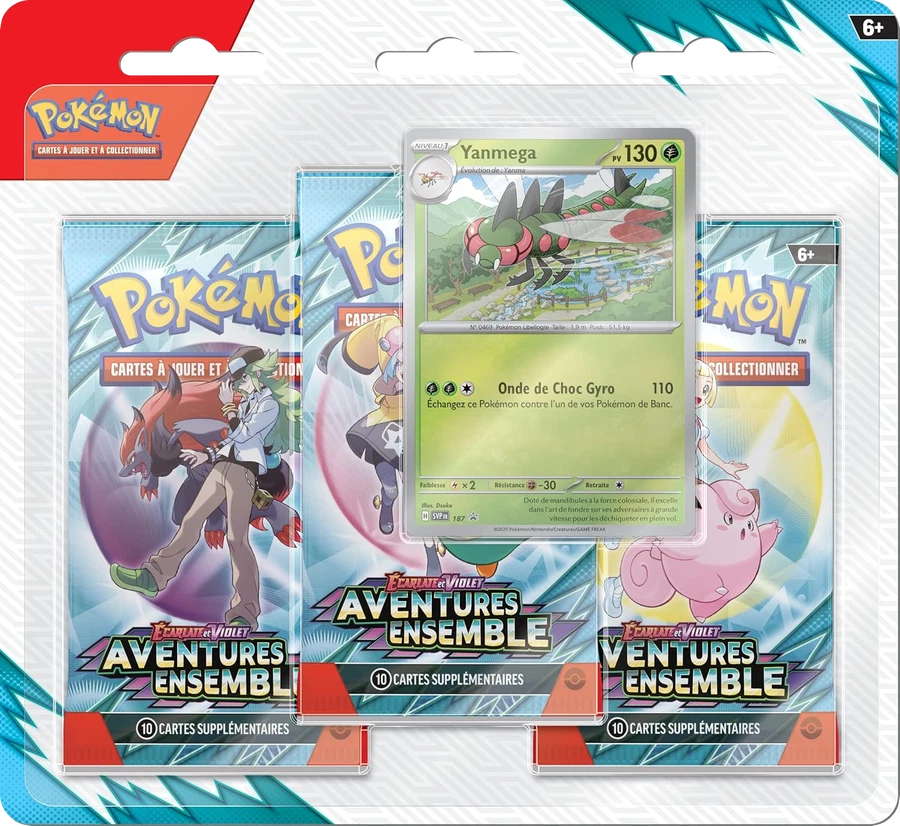 Journey Together Three Pack Blisters Yanmega