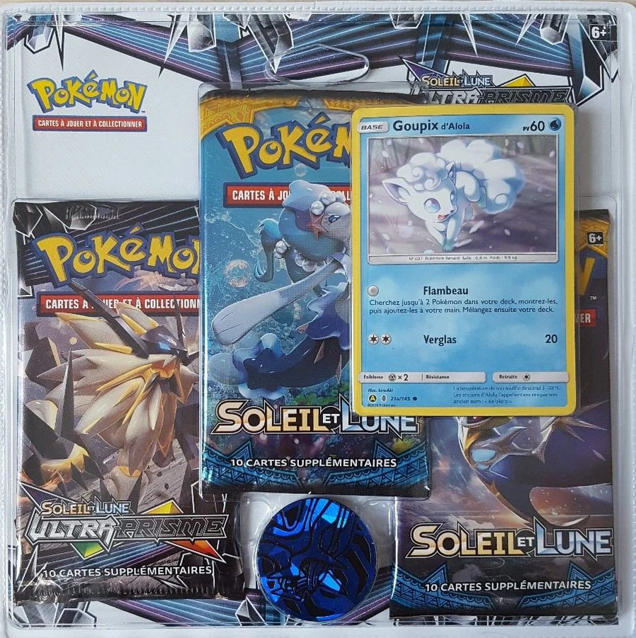 Ultra Prism 3 Pack Blister · Alolan Vulpix