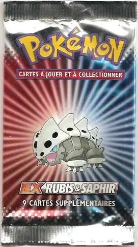 EX Ruby & Sapphire Booster Pack · Lairon
