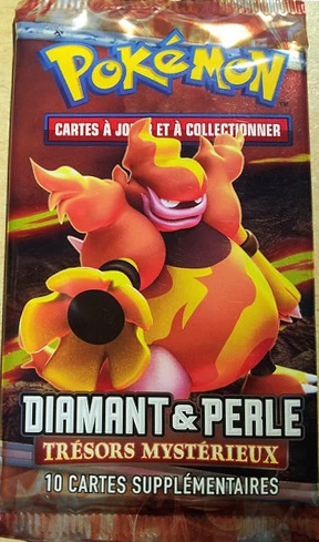 Diamond & Pearl Mysterious Treasures Booster Pack · Magmortar