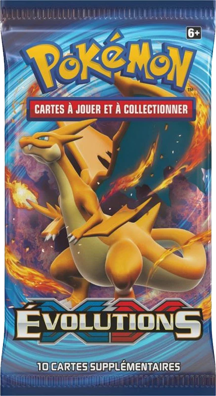 XY Evolutions Booster Pack · Mega Charizard Y
