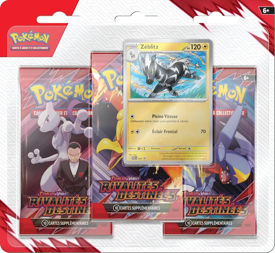 Destined Rivals Three Pack Blisters Zebstrika