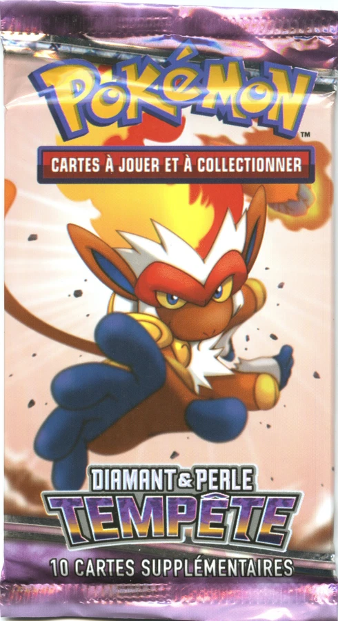 Diamond & Pearl Stormfront Booster Pack · Infernape