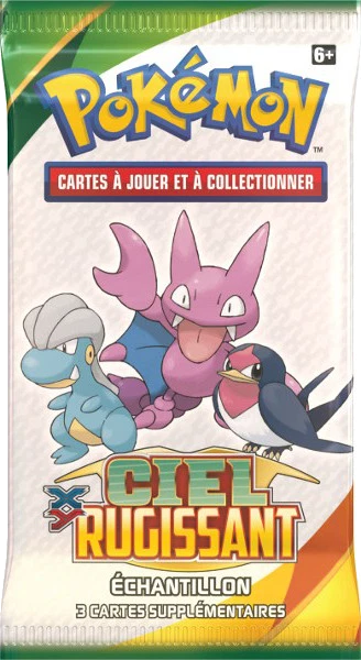 XY Roaring Skies Booster Pack · Échantillon Bagon, Gligar & Taillow