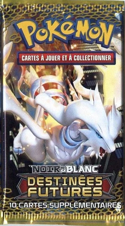 Black & White Next Destinies Booster Pack · Reshiram