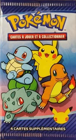 McDonald's Collection 2021 Booster Pack · Bulbasaur, Charmander, Squirtle & Pikachu