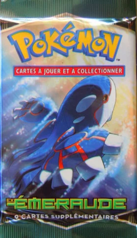 EX Emerald Booster Pack · Kyogre