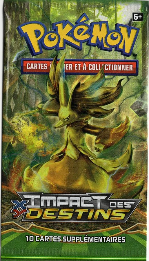 XY Fates Collide Booster Pack · Delphox TURBO