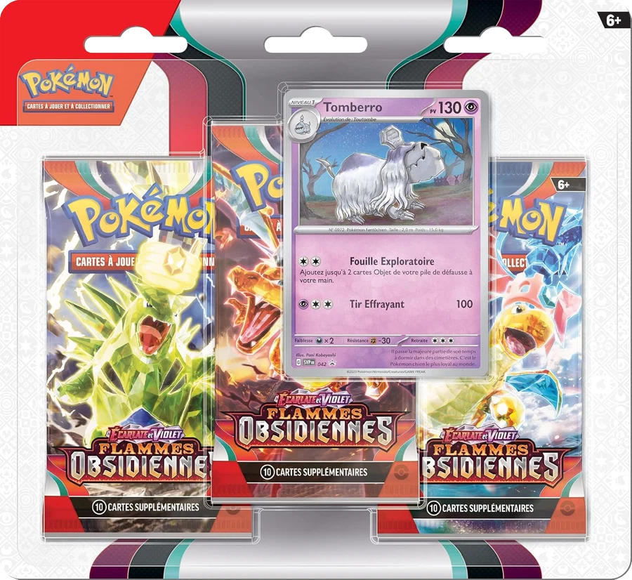 Obsidian Flames Three Pack Blisters Houndstone