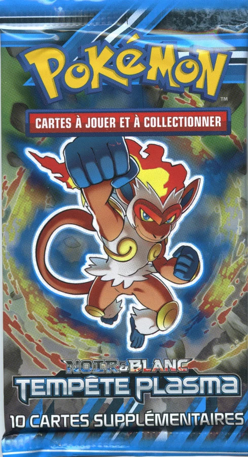 Black & White Plasma Storm Booster Pack · Infernape