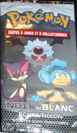 Black & White Booster Pack · Sample Purrloin, Panpour & Woobat