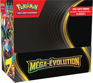 Mega Evolution Booster Pack · Présentoir de boosters amélioré