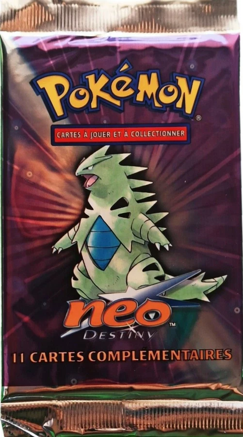 Neo Destiny Booster Pack · Tyranitar