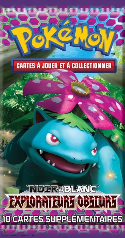 Black & White Dark Explorers Booster Pack · Venusaur
