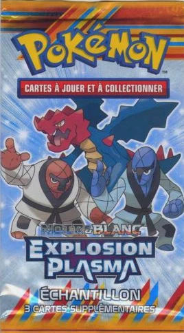 Black & White Plasma Blast Booster Pack · Sample Sawk, Throh & Druddigon