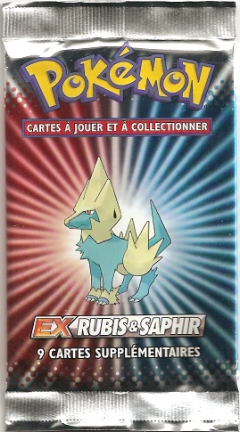 EX Ruby & Sapphire Booster Pack · Manectric