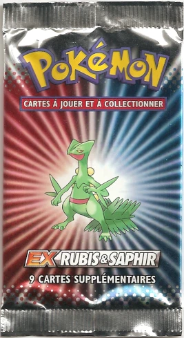 EX Ruby & Sapphire Booster Pack · Sceptile