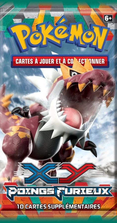 XY Furious Fists Booster Pack · Tyrantrum