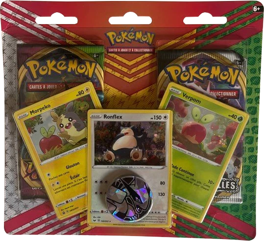 Enhanced Two Pack Blister: Snorlax, Morpeko & Applin