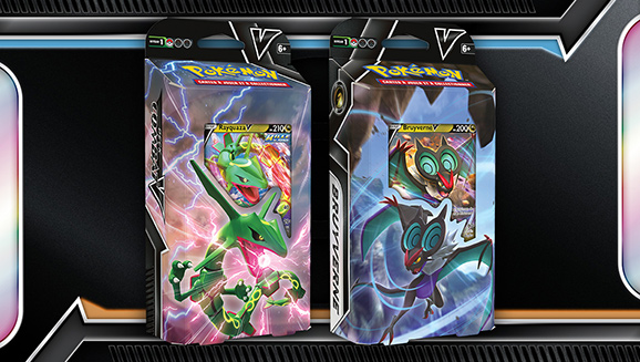 Rayquaza V Battle Deck and Noivern V Battle Deck