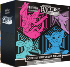 Sword & Shield—Evolving Skies Coffret Dresseur d’élite — Nymphali, Mentali, Givrali & Aquali
