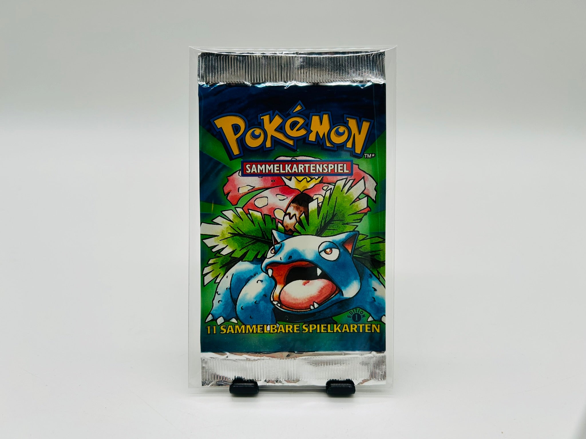 Base Set प्रथम संस्करण बूस्टर पैक — Venusaur