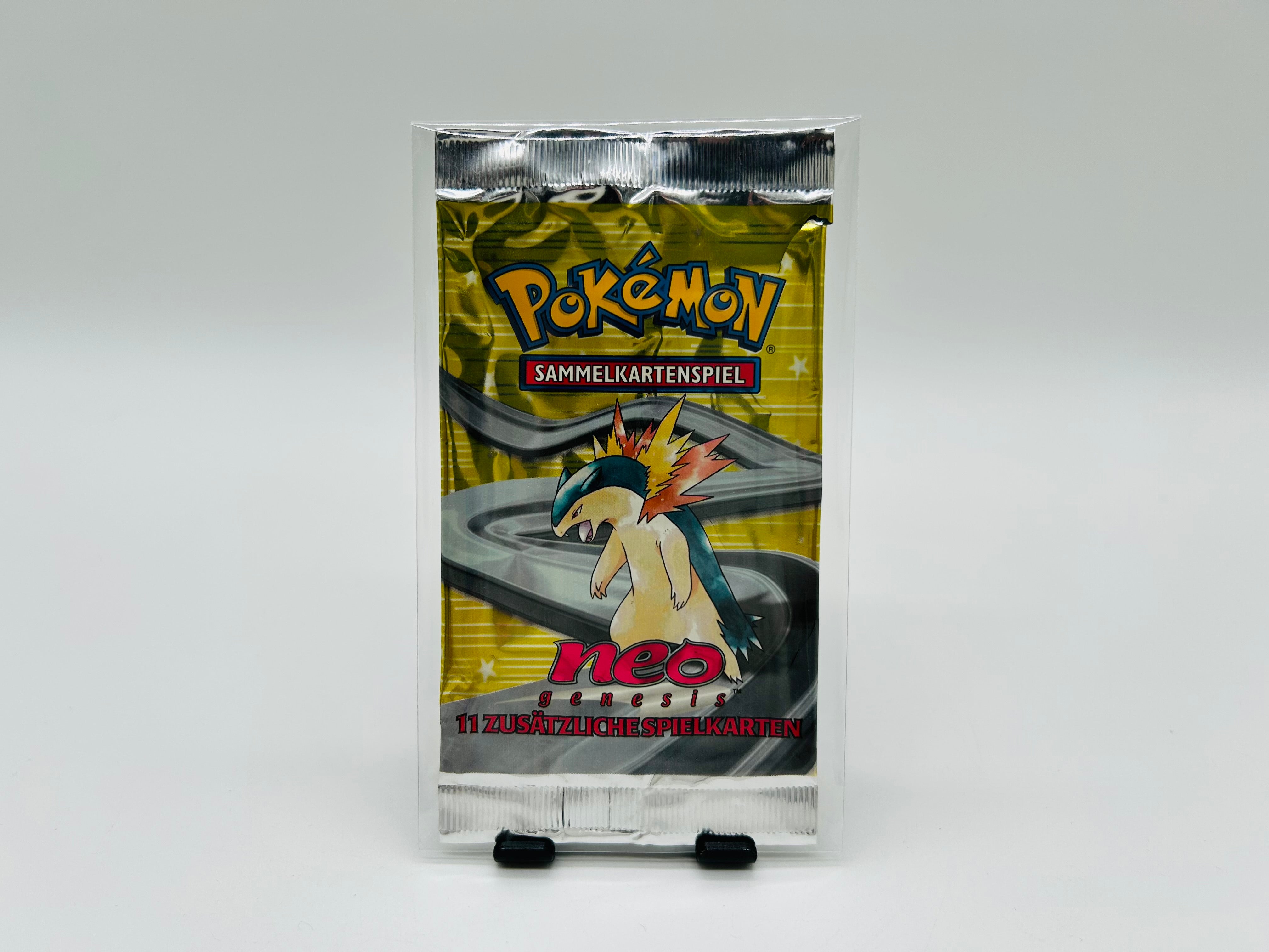 Neo Genesis Sobre de refuerzo — Typhlosion