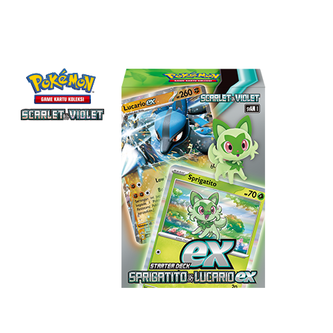 Sprigatito & Lucario ex Starter Deck