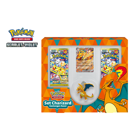 Charizard Keychain Set