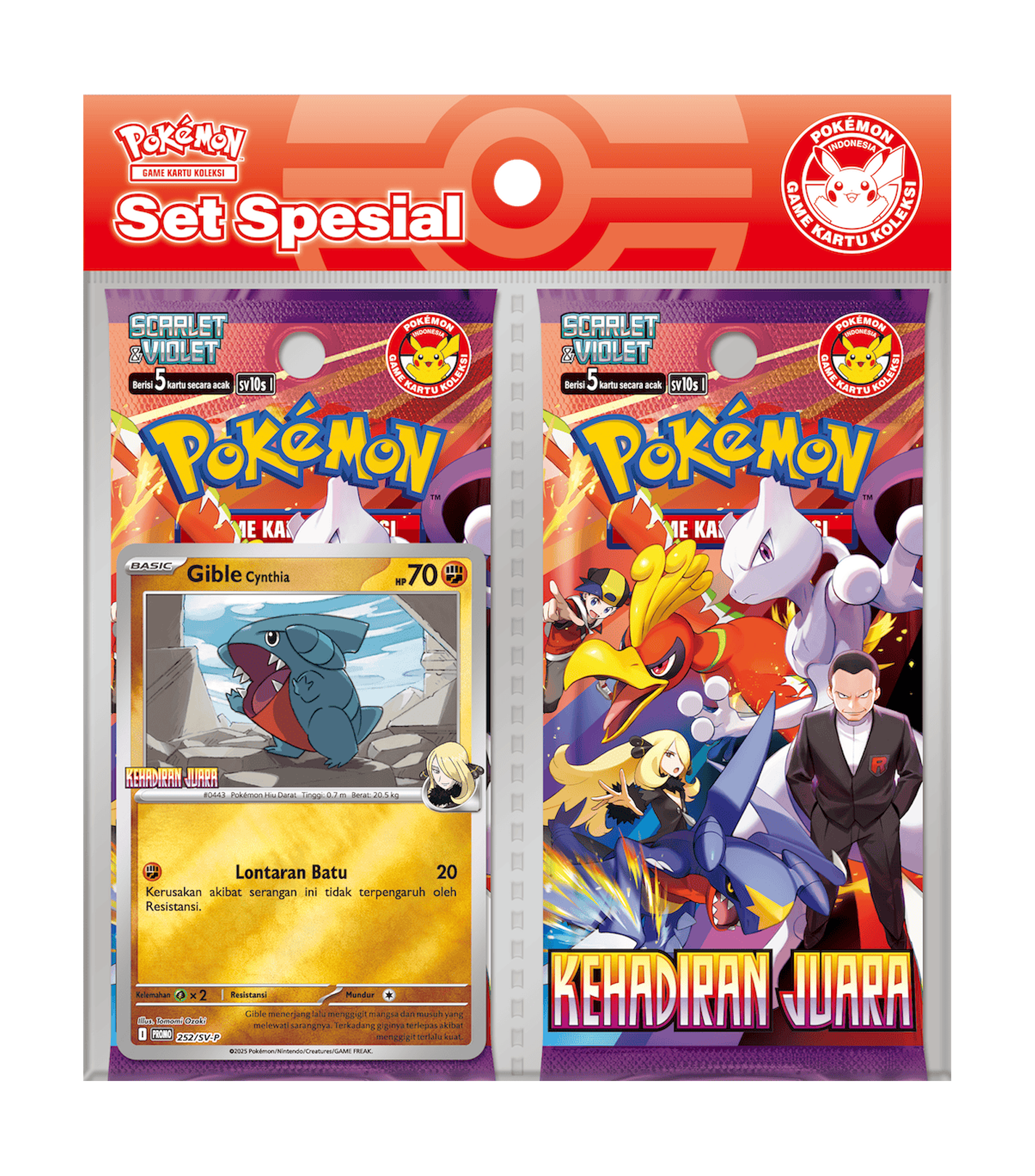 冠军’s Rise Two-Pack 特别套装 — 圆陆鲨 — Indomaret Fresh / Indomaret Point