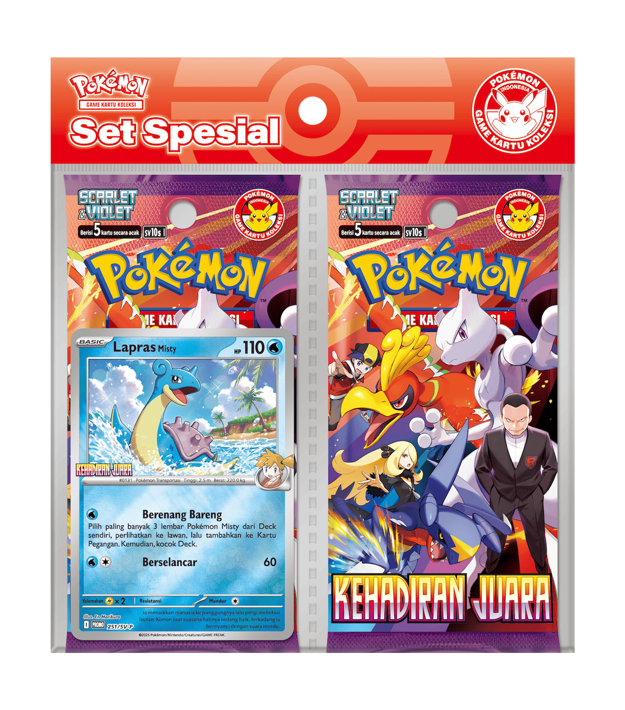 冠军’s Rise Two-Pack 特别套装 — 拉普拉斯 — Indomaret Fresh / Indomaret Point