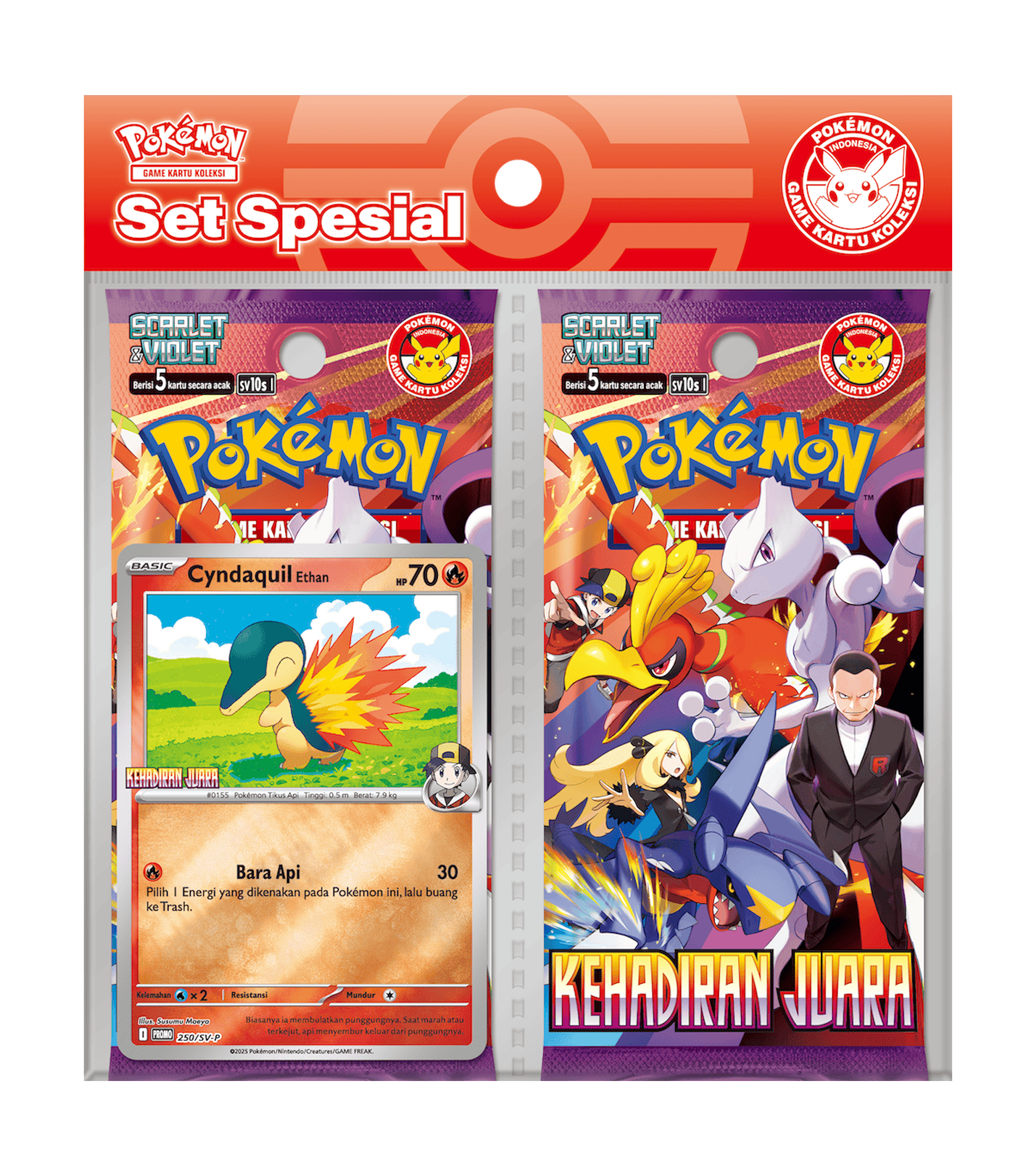 冠军’s Rise Two-Pack 特别套装 — 火球鼠 — Indomaret Fresh / Indomaret Point