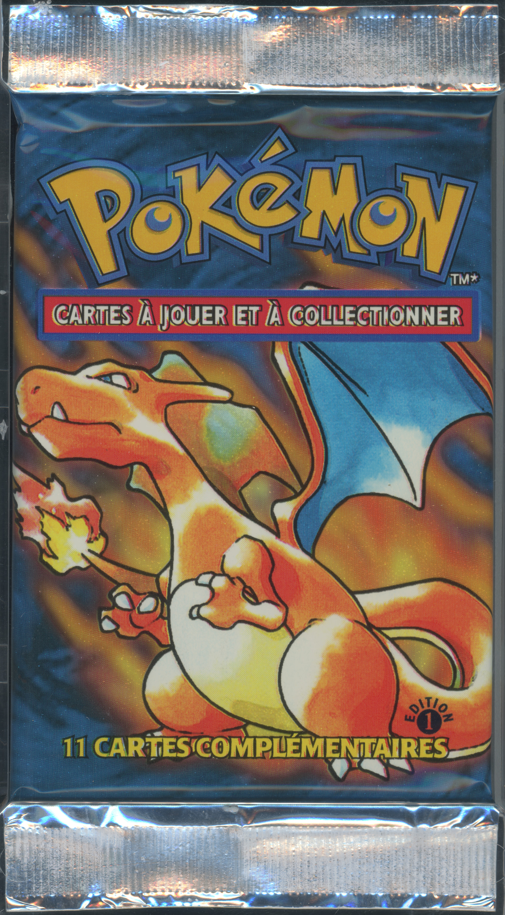 Base Set First Edition Booster Pack — Charizard