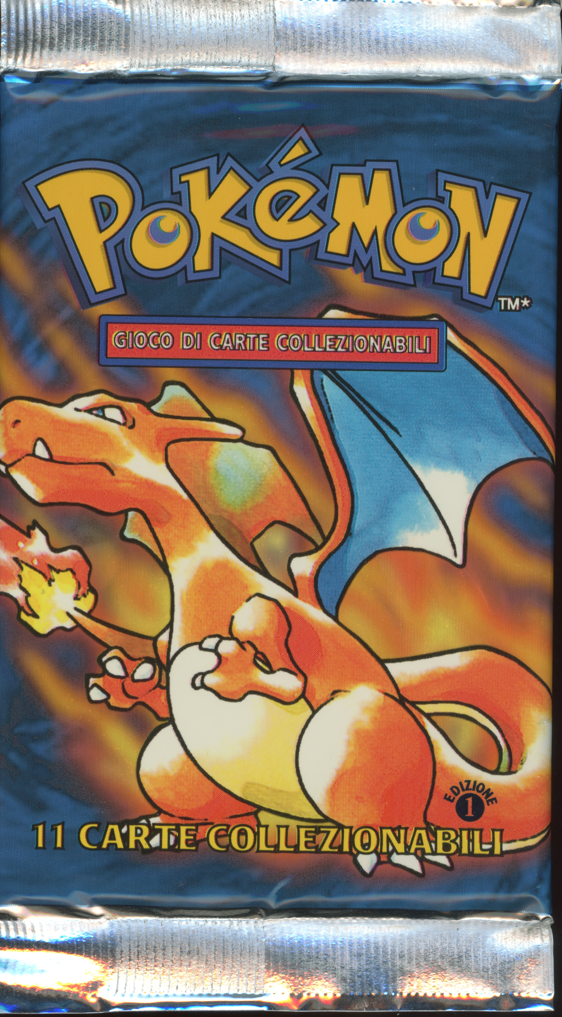 Base Set Primera edición Sobre de refuerzo — Charizard