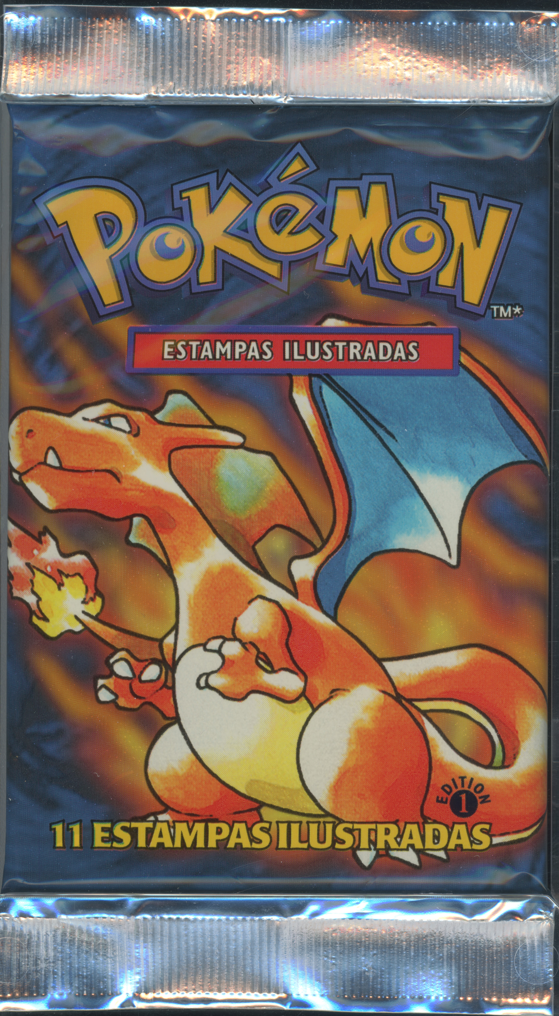 Base Set Primera edición Sobre de refuerzo — Charizard