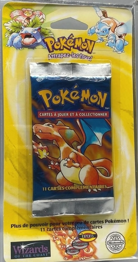 Base Set Unlimited 1-Pack Blister — Charizard