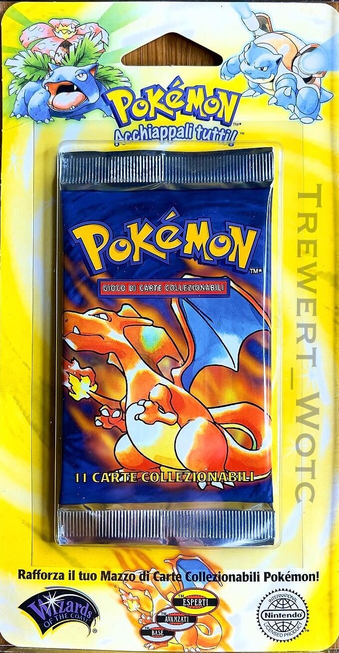 Base Set Unlimited 1-Pack Blister — Charizard