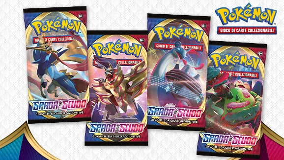 Sword & Shield Booster Packs