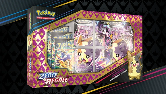 Crown Zenith Premium Playmat Collection—Morpeko V-UNION