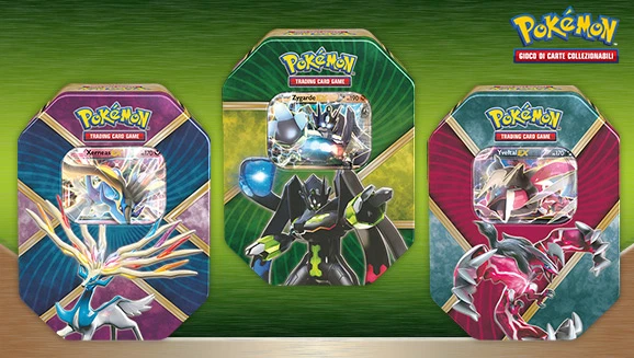 Shiny Kalos Tins